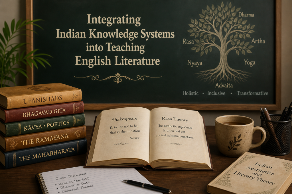 Best Ways to Integrate Indian Knowledge Systems (IKS) into Teaching English Literature
